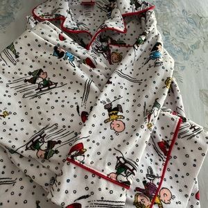 EUC Unisex Peanuts Flannel PJs